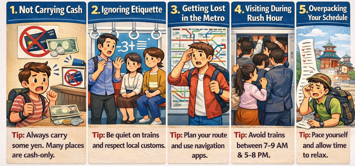 5 common Tokyo mistakes to avoid | Expert guide by VJS Travel